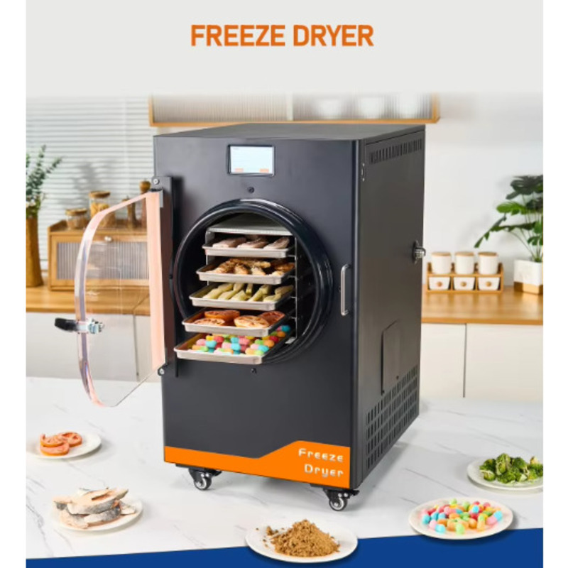 Snacks Food Usa - 20kg自動ギアフリーズマシン業務用真空乾燥オーブン（ペットフード、スナック、チキンブロック用）