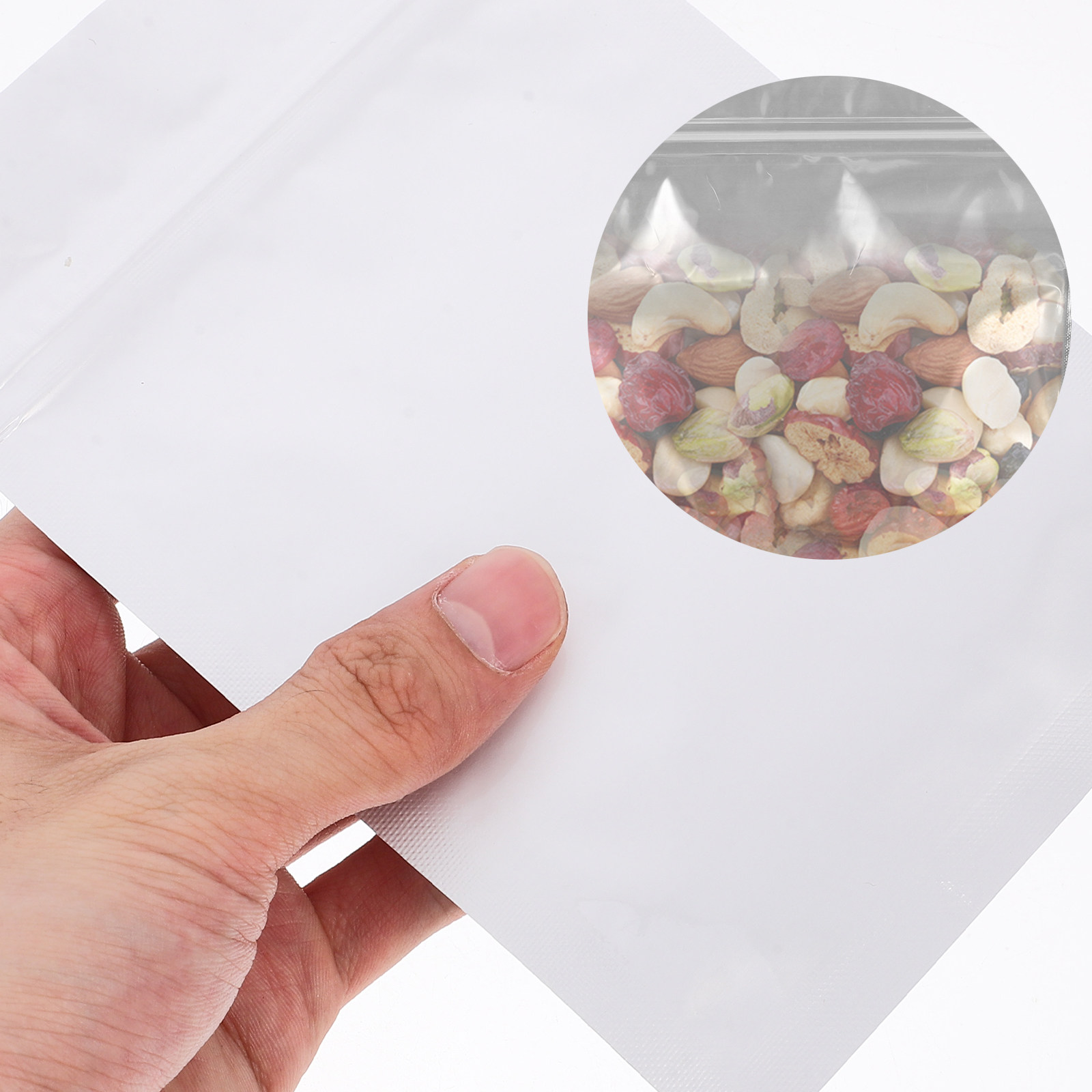 Snacks Food Usa - 50枚入り 密閉性のある再封可能な袋 食品保存用ポーチ スナック、ジュエリー、小物の包装用 再封可能な包装袋