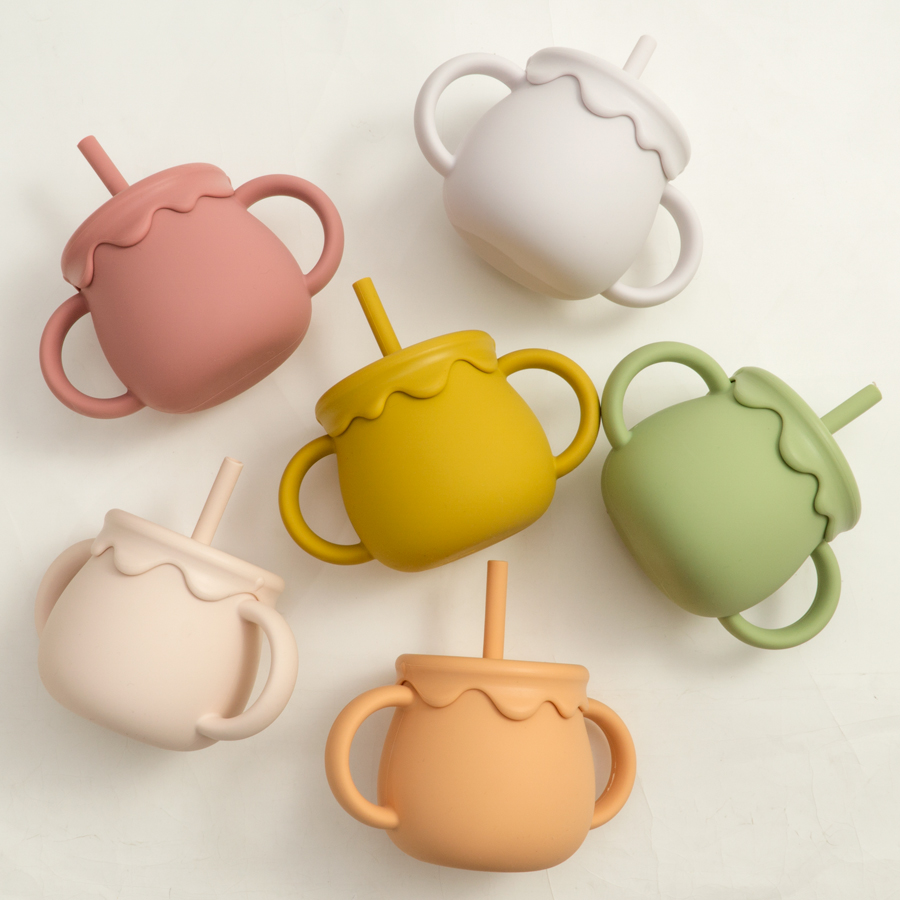 Food Snacks For Toddlers - ベビー授乳カップポータブルドリンクウェアシッピーカップ固形食品容器スナックカップ幼児学習カップ新生児用品