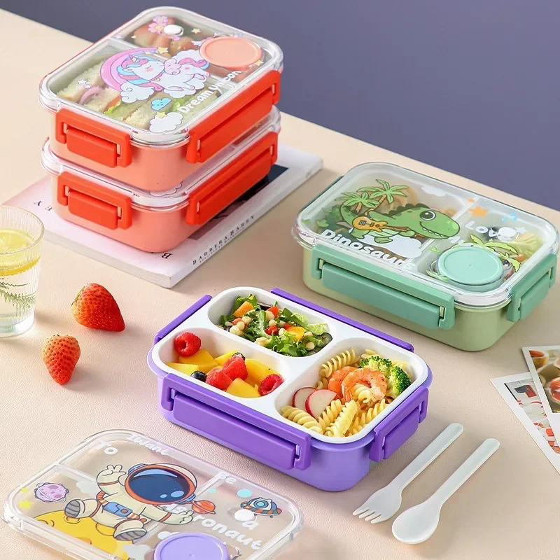Food Snacks For Toddlers - ユニコーン漫画弁当箱 子供用 学生用 幼児用 スナックフードウォーマー ミールプレップ
