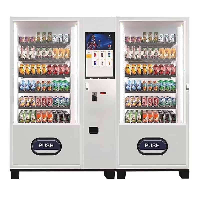 Snacks Food Usa - 自動冷蔵飲料販売機スマート飲料スナック食品ディスペンサー商業用小売機器キオスク