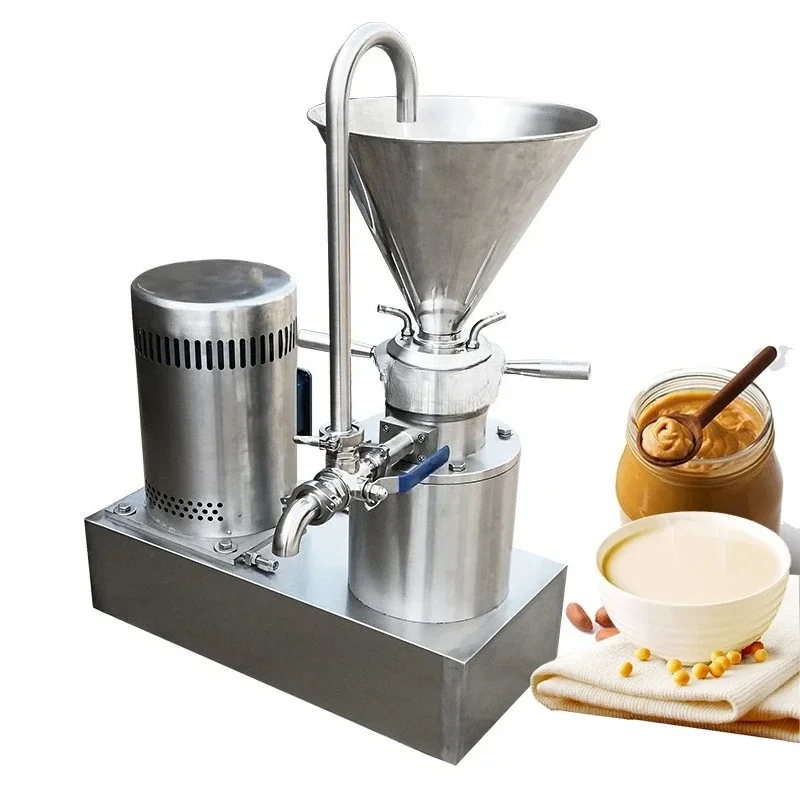 Peanut Butter Snack - 工業用縦型コロイドミル研削機（新品）ナッツバター製造機 アーモンドピーナッツギアスナック加工機