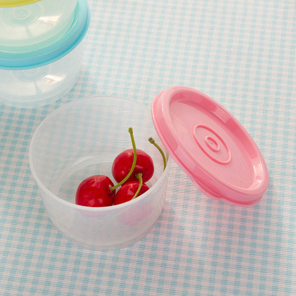 5 個 160 ミリリットル漏れ防止幼児用スナック容器再利用 - Food Snacks For Toddlers のレビューと価格