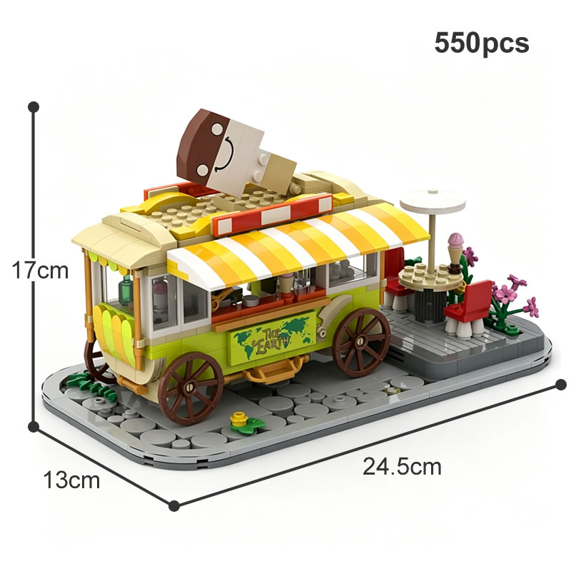 レトロデザートフードカートモジュラーストリートスナックショッ - Xmas Food Snacks のレビューと価格