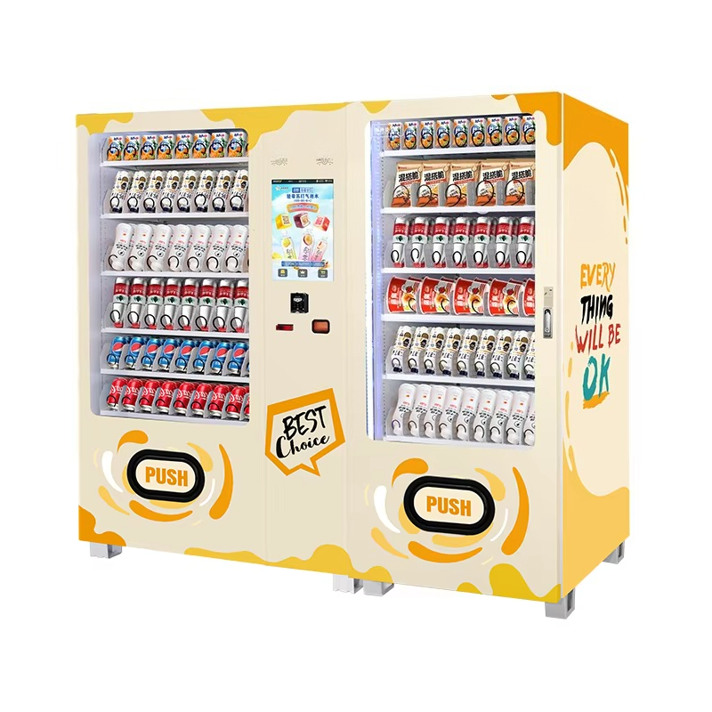 自動冷蔵飲料販売機スマート飲料スナック食品ディスペンサー商業 - Snacks Food Usa のレビューと価格