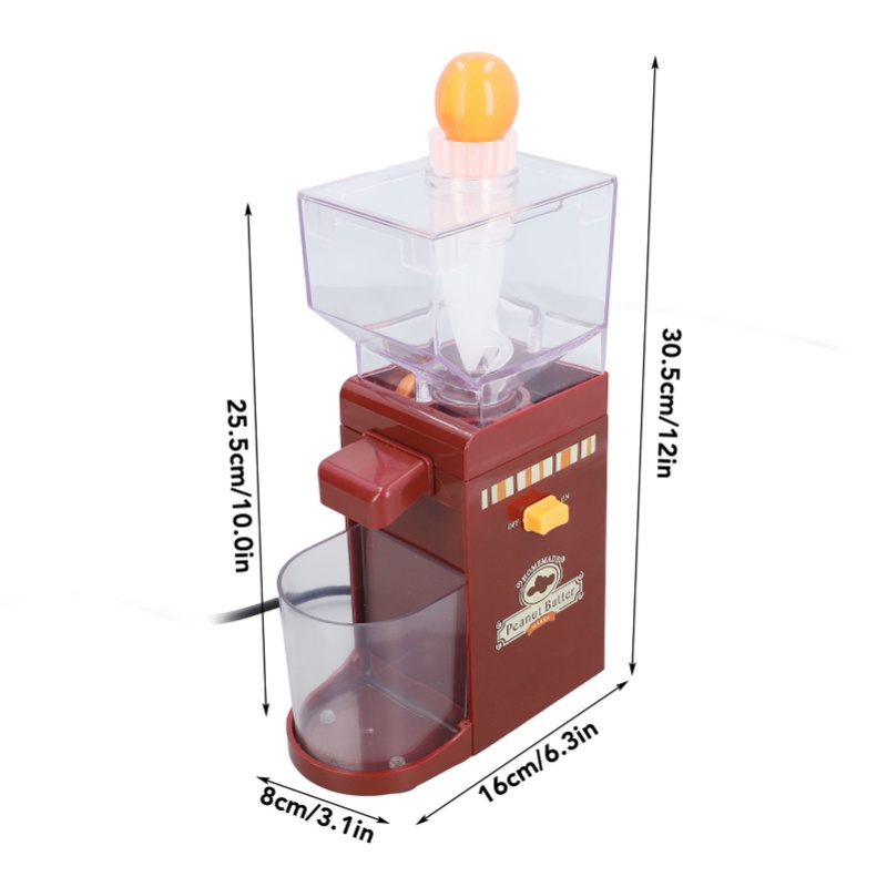 家庭用電動ピーナッツバターメーカー、穀物粉砕機、滑り止め付き - Peanut Butter Snack のレビューと価格
