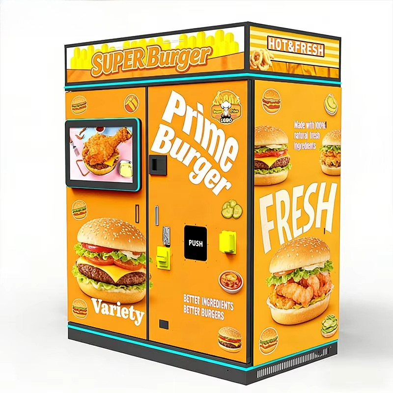 カスタマイズ可能なファストフード自動販売機、電子レンジ、SD - Snacks Food Usa のレビューと価格