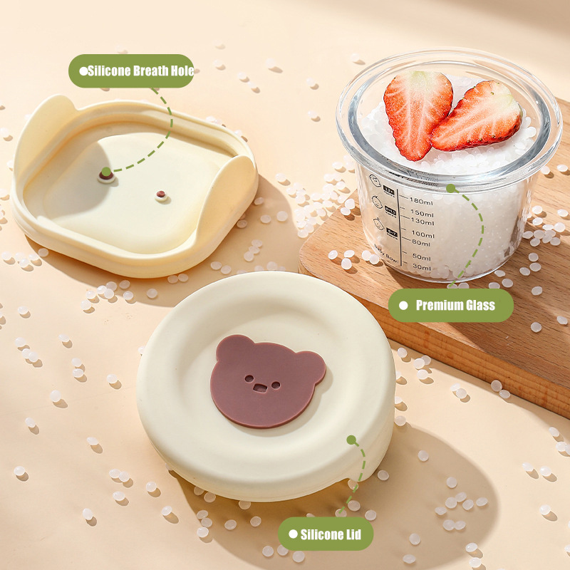 ふた付きベビーフード収納ジャー、幼児用の漏れ防止スナックピュ - Food Snacks For Toddlers のレビューと価格