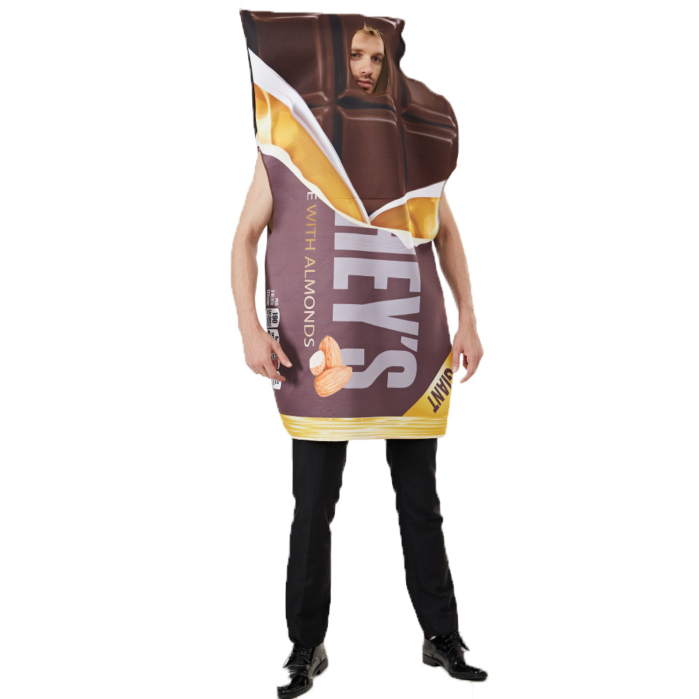 大人の面白いカップル衣装コスプレチョコレートとピーナッツバタ - Peanut Butter Snack のレビューと価格